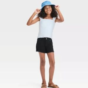 Cat & Jack Black Midi Shorts